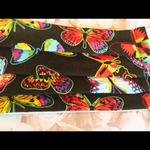 Butterflies handmade face mask - Picture 4 of 7